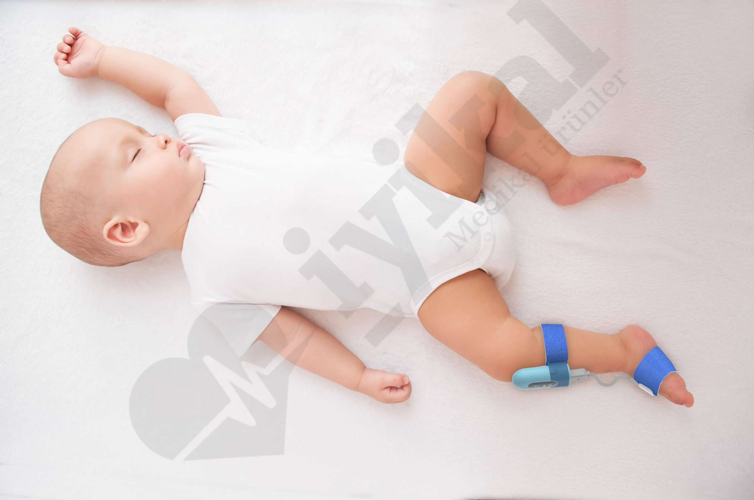 Viatom Yeni Doğan , Pramatüre Bebek Pulse Oksimetre Cihazı Wellue BabyO2 Model
