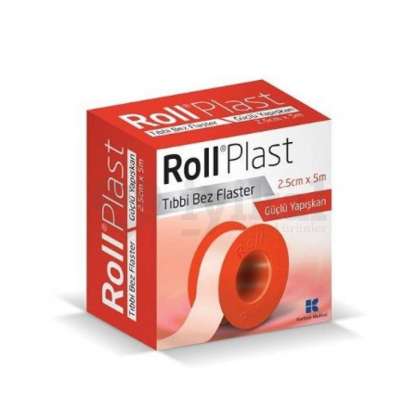 Rollplast Bez Flaster 2,5cm x 5mt ( 10 Adet )
