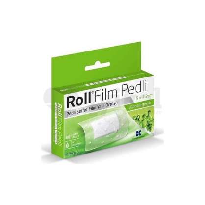 RollFilm Şeffaf Örtü Pedli 5cm x 7,2cm 20'li 